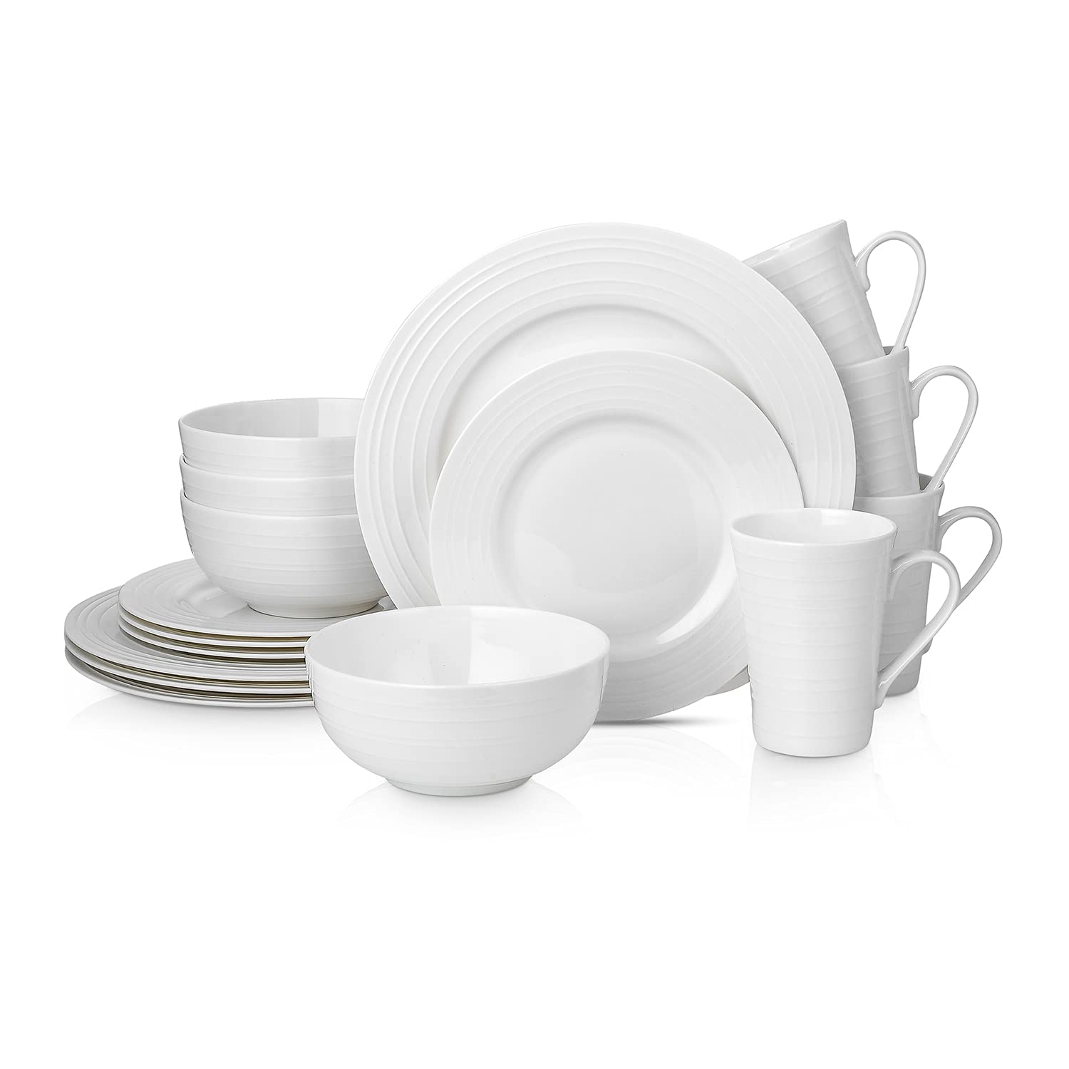 Amazon.com | Stone Lain Eleanor Bone China 16 Piece